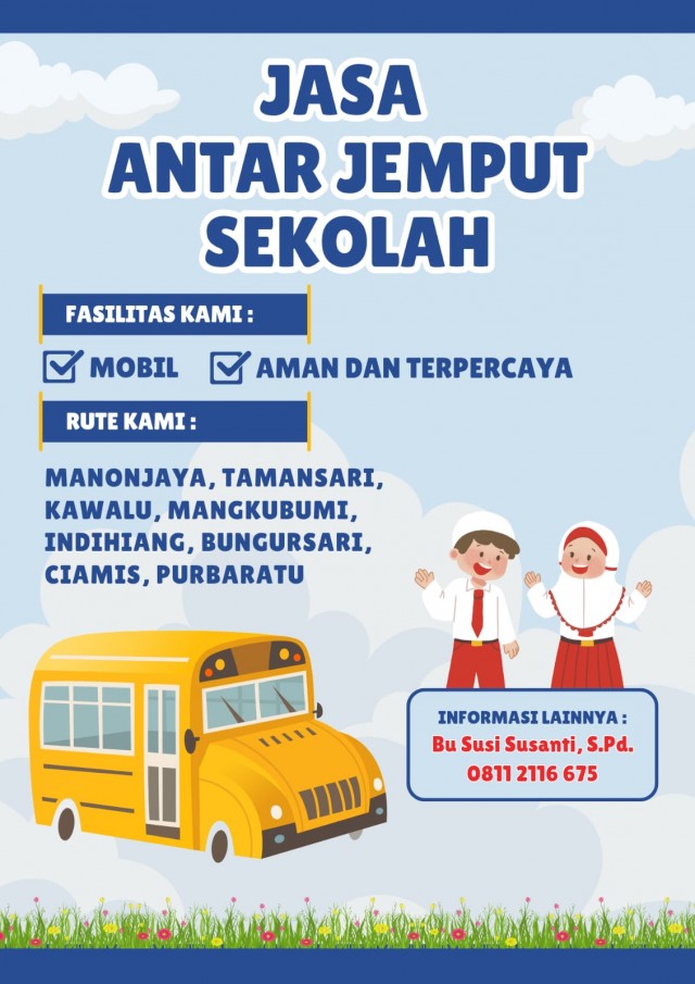 Jasa Antar Jemput Sekolah